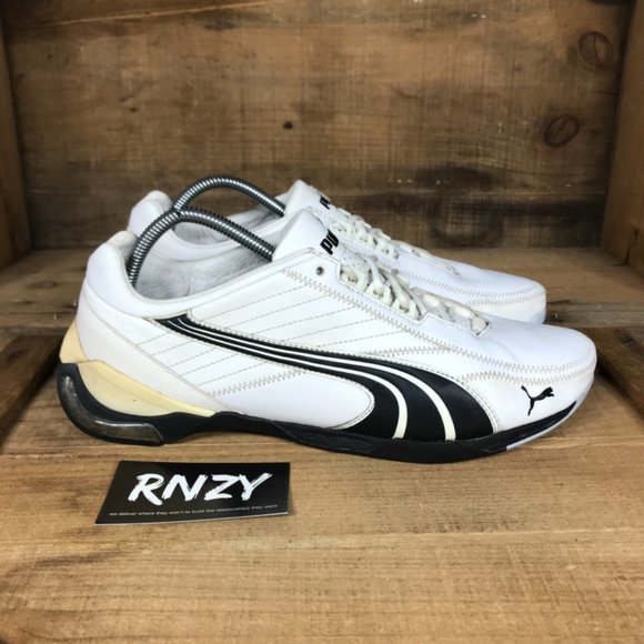 Puma Other - Puma Cell Racing White Power Brake Athletic Shoes